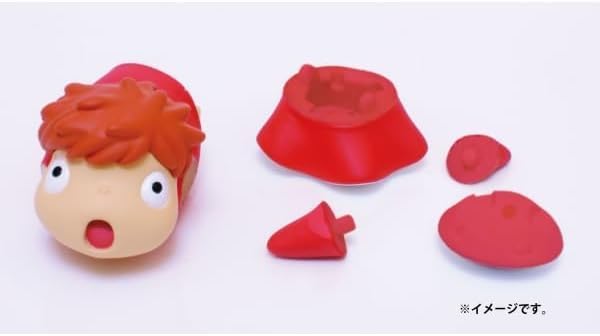 Amazon.com: Studio Ghibli Figura Ponyo KUMUKUMU 3D Puzzle 10